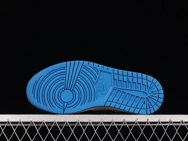 All categories Air Jordan Jordan series basketball shoes Air Jordan 1 Low Z version Air Jordan 1 Low "UNC Grey" AJ1 Joe 1 cement North Carolina blue low-top basketball shoes DZ5376-469